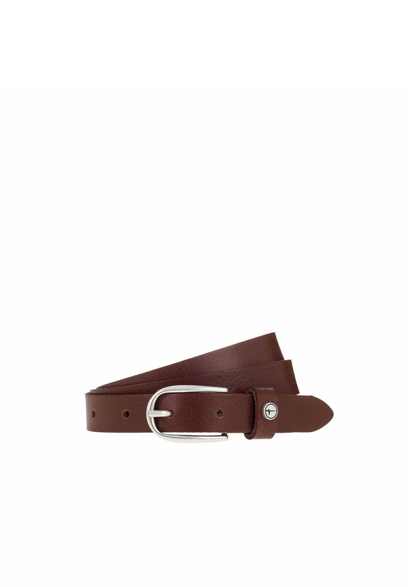 Ceinture Pantalon Jean Marron Clair à Rivets - Boucle Métal Effet Cuir, 110 Cm, Neuve Sans étiquette