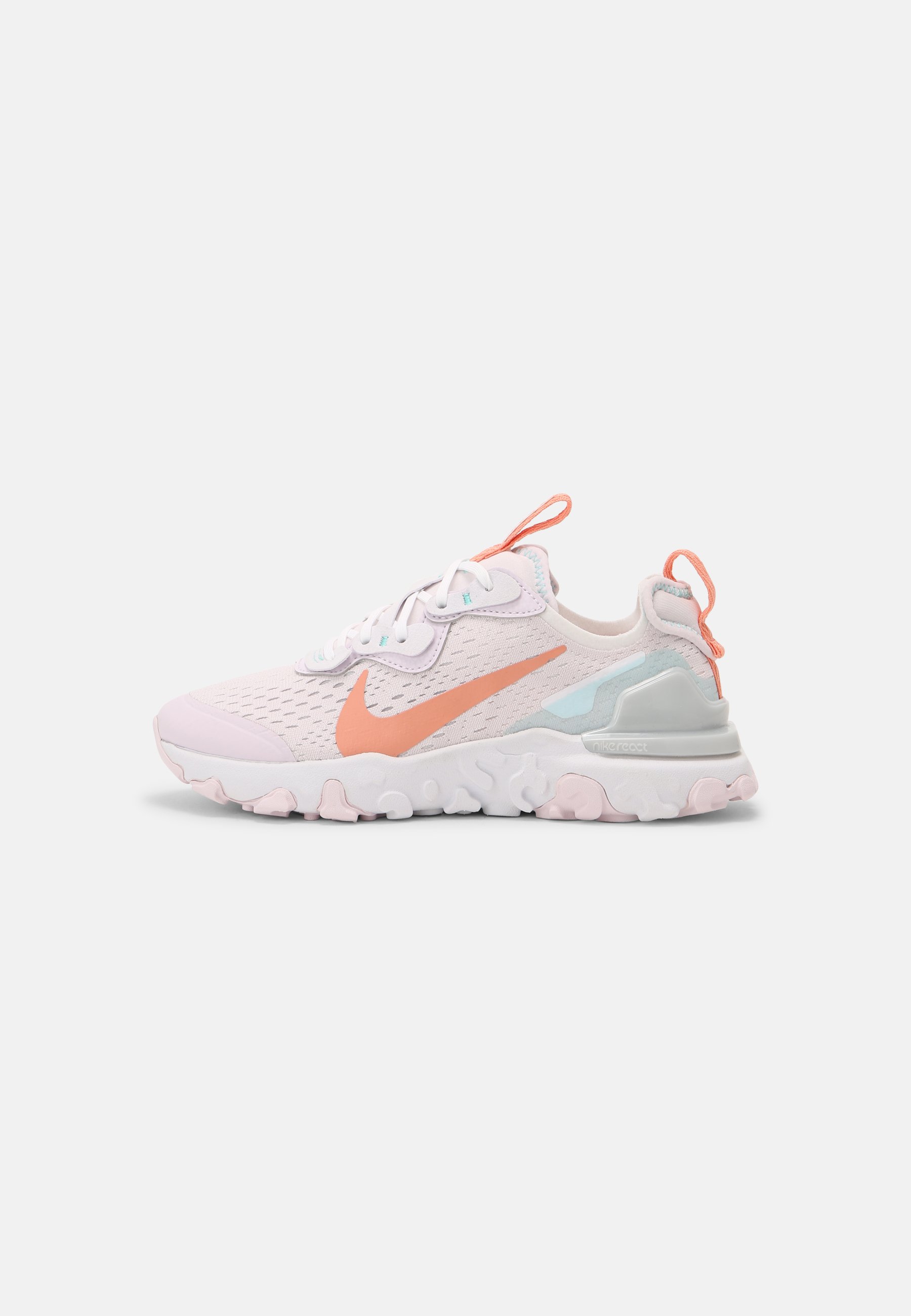 Nike Sportswear NIKE REACT VISION UNISEX - Zapatillas - light  violet/crimson bliss/white/metalic platinum/morado - Zalando.es