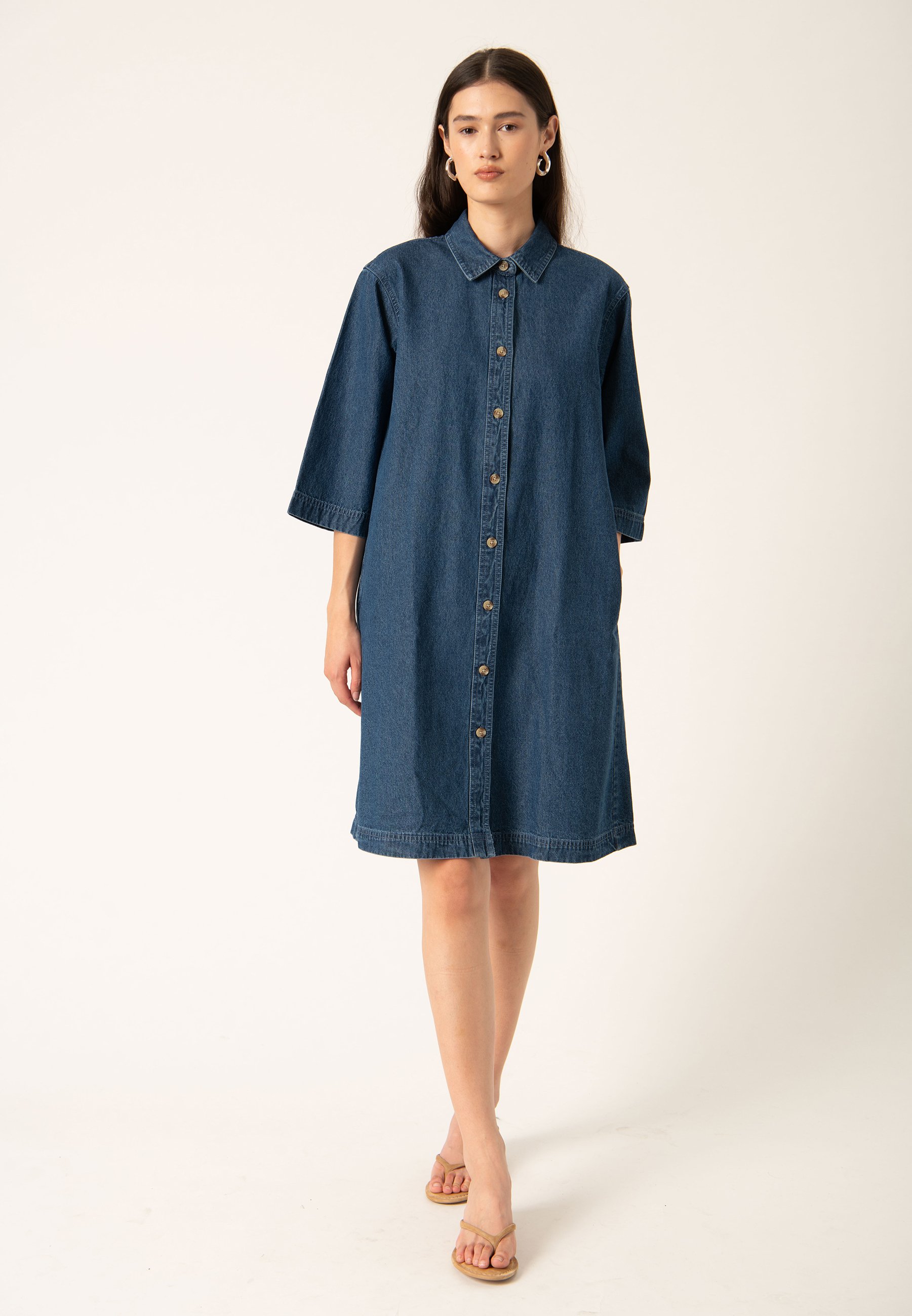 white christmas dresses Alexander McQueen Denim Dress Size S – KMK Luxury Consignment