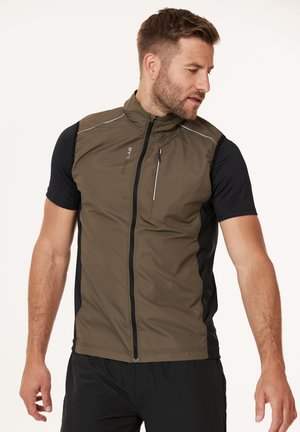 Vest - brown