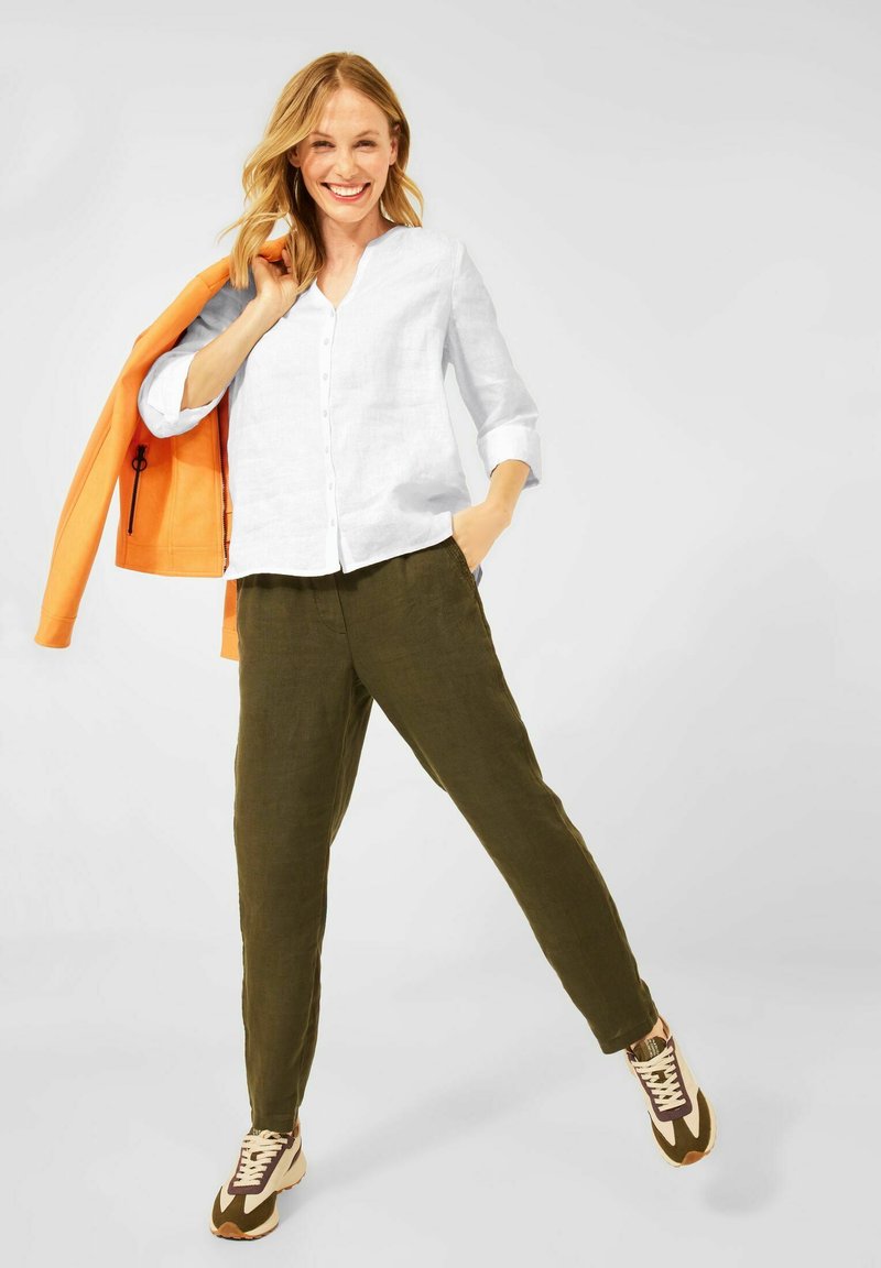 Damen Kleider | Cecil MIT 3/4 ÄRMEL Bluse weiß - KH37775 Damen Kleider | Cecil MIT 3/4 ÄRMEL Bluse weiß - KH37775