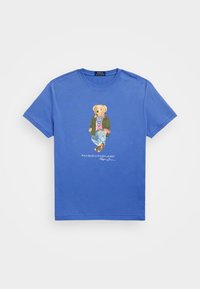 CLASSIC FIT POLO BEAR JERSEY T-SHIRT - Apdrukāts T-krekls - iris blu