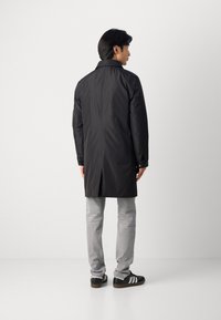 Lindbergh COAT DETACHABLE COLLAR - Abrigo de invierno - black
