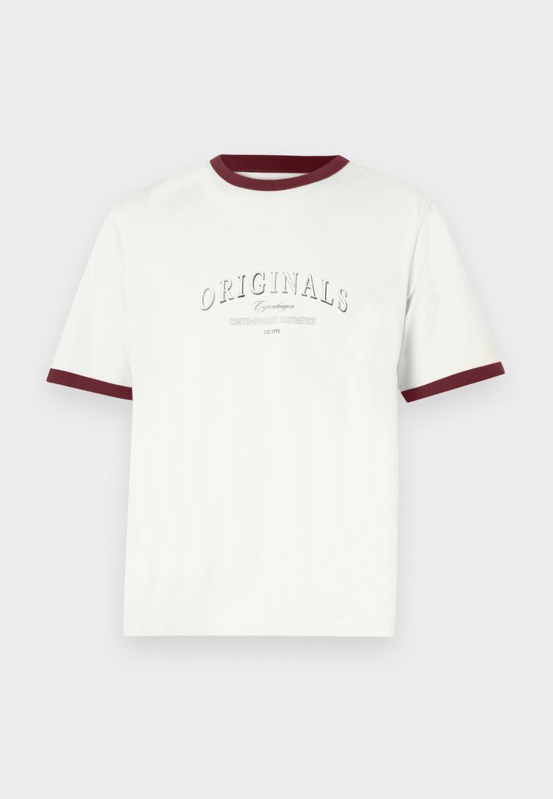 jack & jones T-shirt print crème