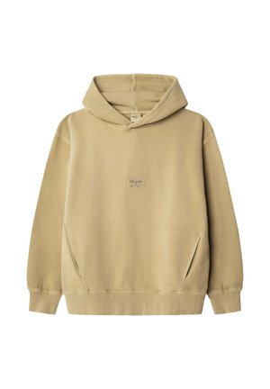 Pepe Jeans TIMOTHY - Felpa con cappuccio - dark stone beige
