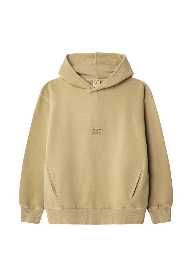 Pepe Jeans TIMOTHY - Jersey con capucha - dark stone beige