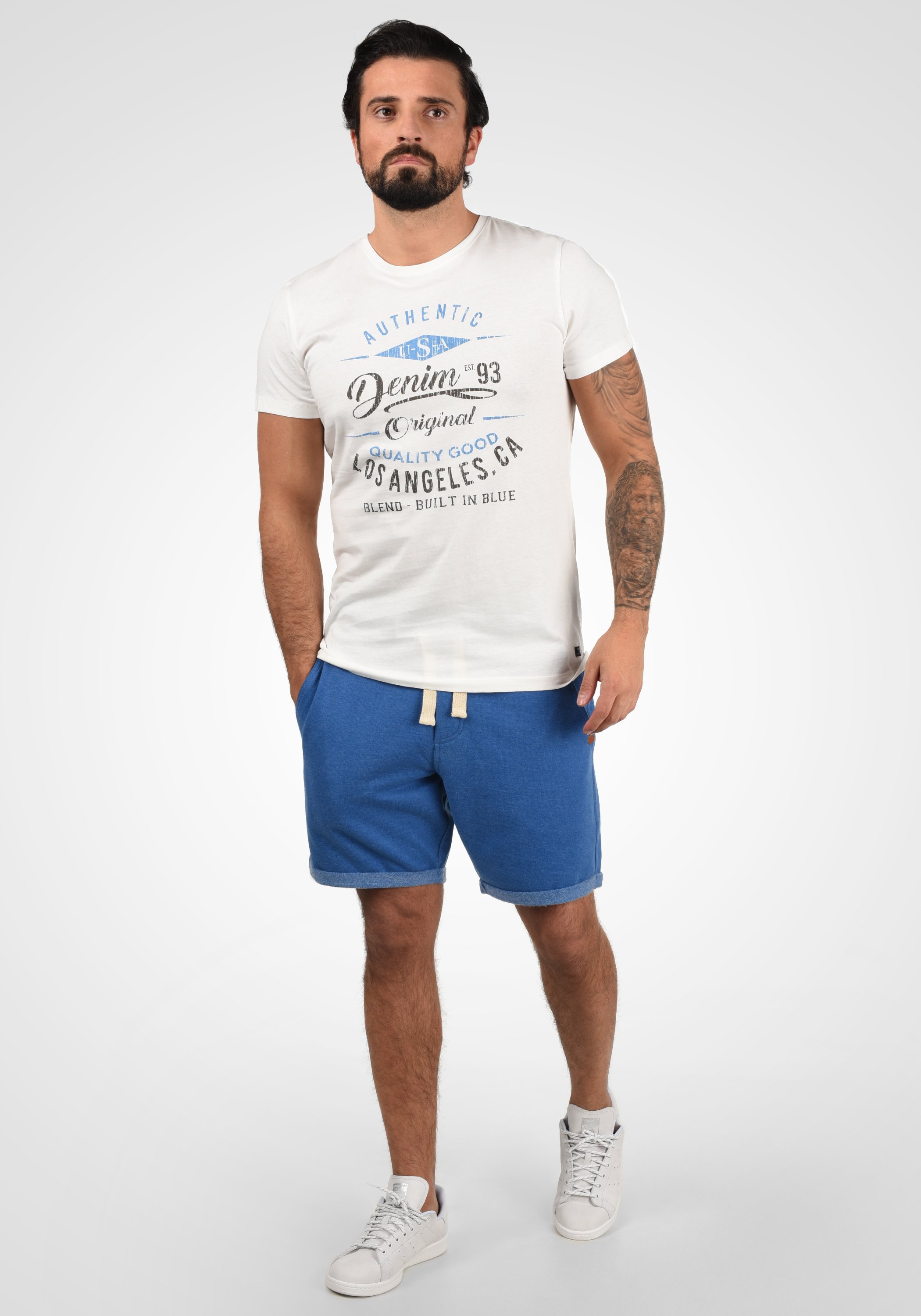 Blend BHTIMO - Shorts - blue/royal blue 