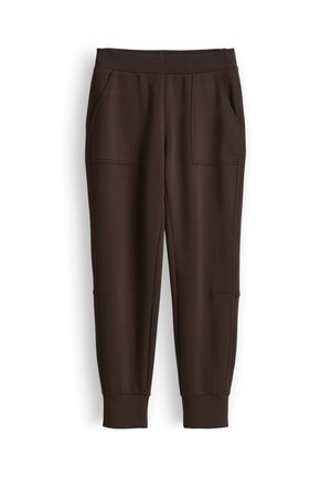JOG WITH -LOOK - Pantalon de survêtement - coffee bean