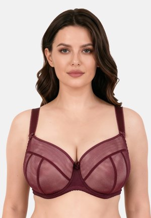 Reggiseno con ferretto - burgundy
