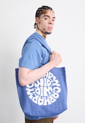 Carhartt WIP GRAPHIC TOTE UNISEX - Geantă de pânză - blue iris