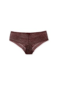 PANAMA - Braguitas - bordeaux lurex