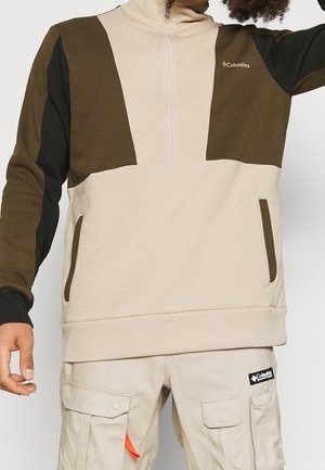 Suéter de forro polar - beige
