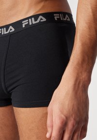 Fila MAN BOXER 4 PACK - Bokserbriefs - black/white