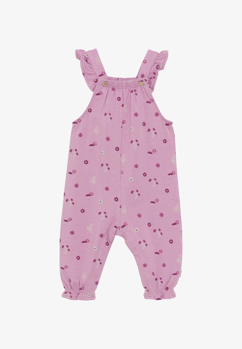 Minymo Dungarees - mauve orchid