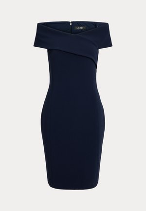 Lauren Ralph Lauren, FAILLE OFF-THE-SHOULDER COCKTAIL DRESS - Cocktailkleid/festliches Kleid - navy
