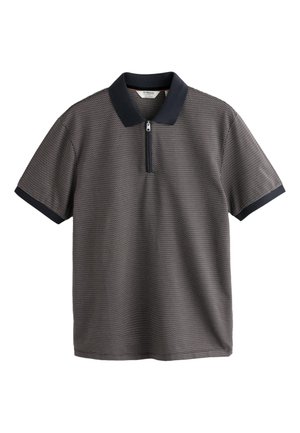 Next, REGULAR FIT - N. PREMIUM PATTERN QUARTER ZIP POLO SHIRT  . - Polo - mono