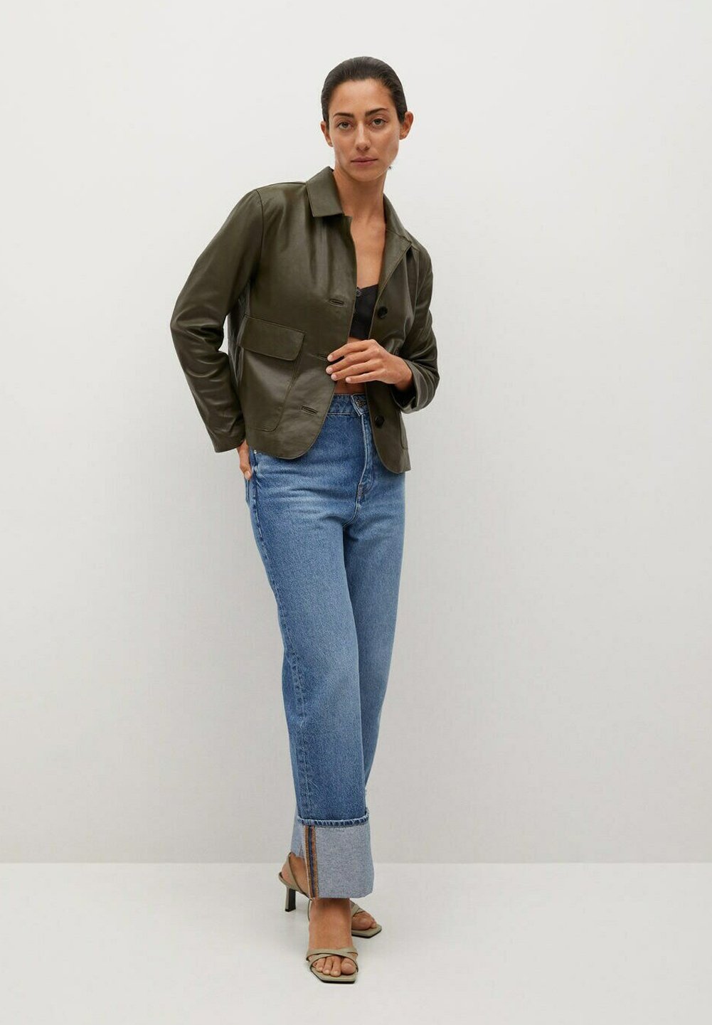 Femme Veste en cuir Femme Veste en cuir