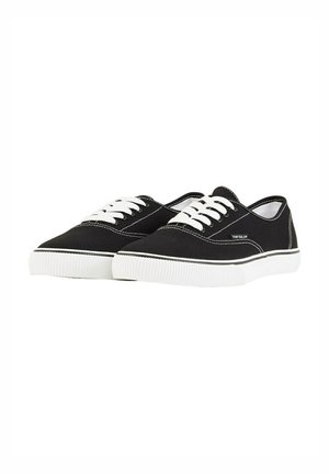 Sneakers laag - black white