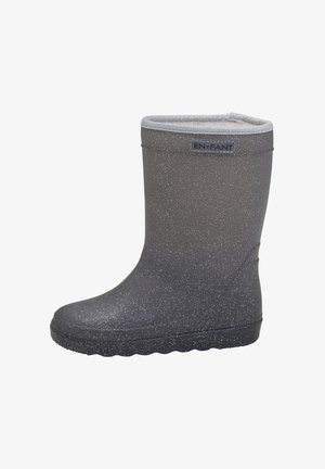 EN FANT THERMO GLITTER - Bottes en caoutchouc - ebony