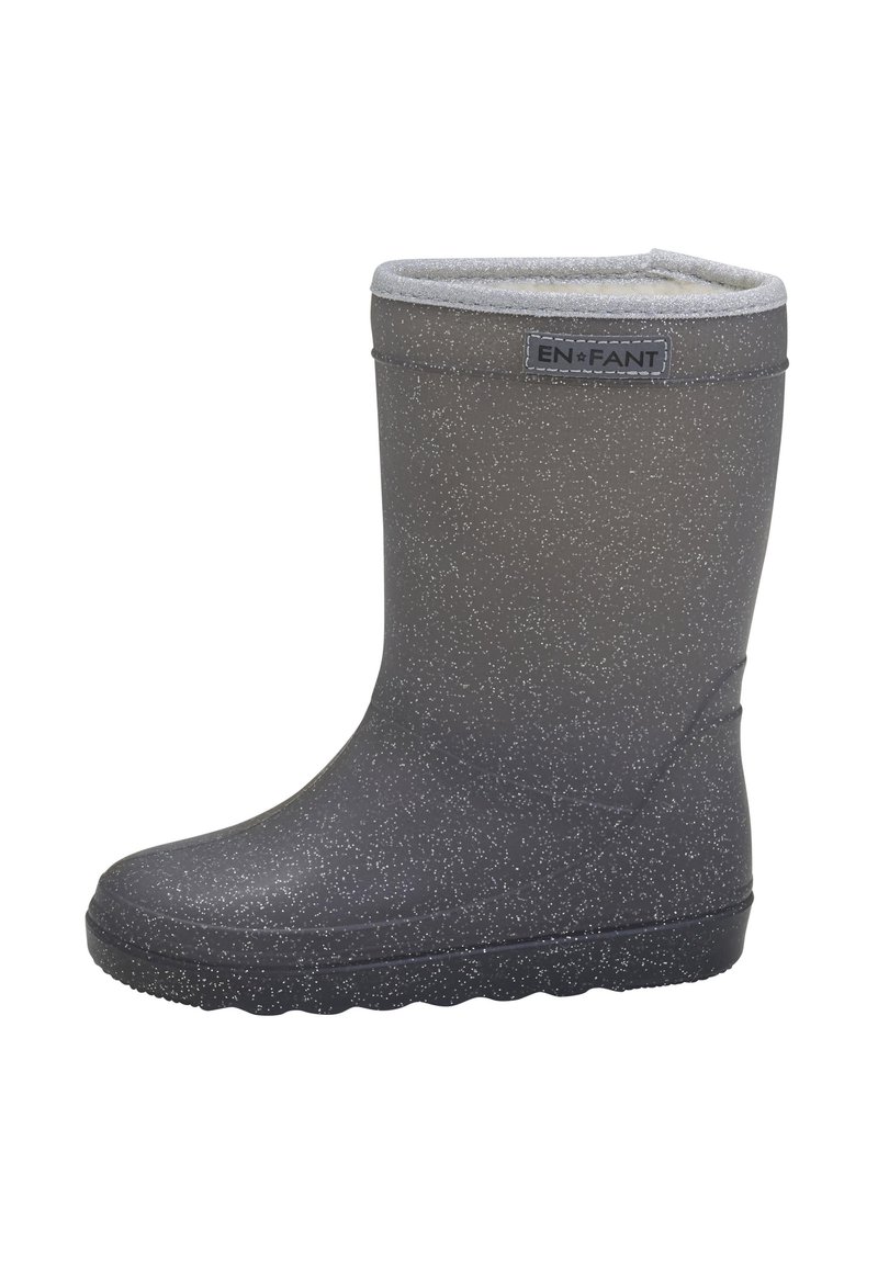 EN FANT THERMO GLITTER - Gummistövlar - ebony