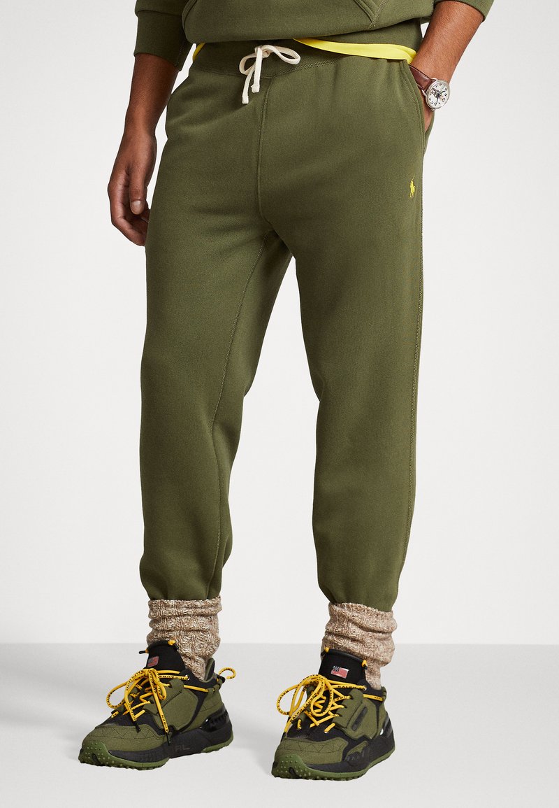 Polo Ralph Lauren ATHLETIC PANT Jogginghose dark sage/beige