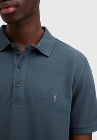 AllSaints REFORM SS - Polo - workers blue