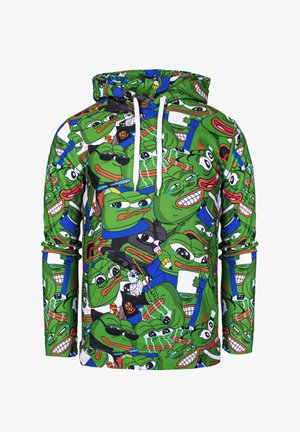 PEPE MEMES - Felpa con cappuccio - green