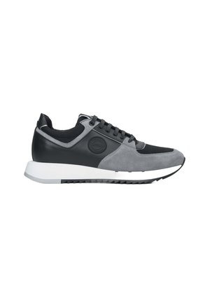 SNEAKERSY Z ELASTYCZNĄ PODESZWĄ - Sneaker low - black and grey