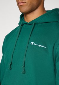 Champion ICONS CONTRAST HOODIE - Kapuzenpullover - dark green