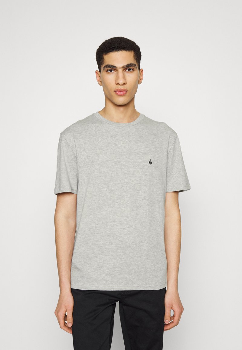 Volcom STONE BLANKS - T-Shirt basic - heather grey/grau - Zalando.ch