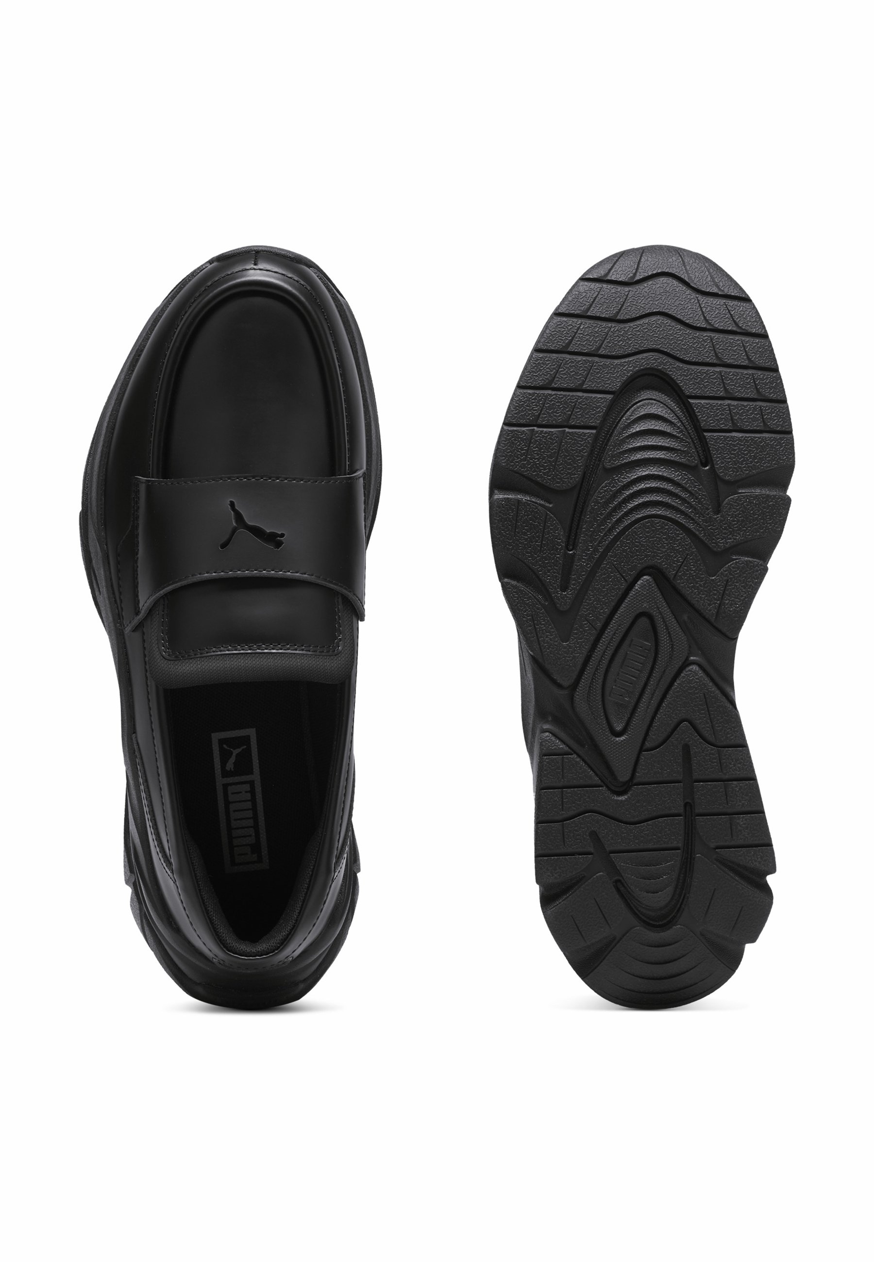 Puma LOAFYR - Slip-ons - black - Zalando.co.uk