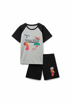 SET - Pyjama set - blau w grigio mel blu st team