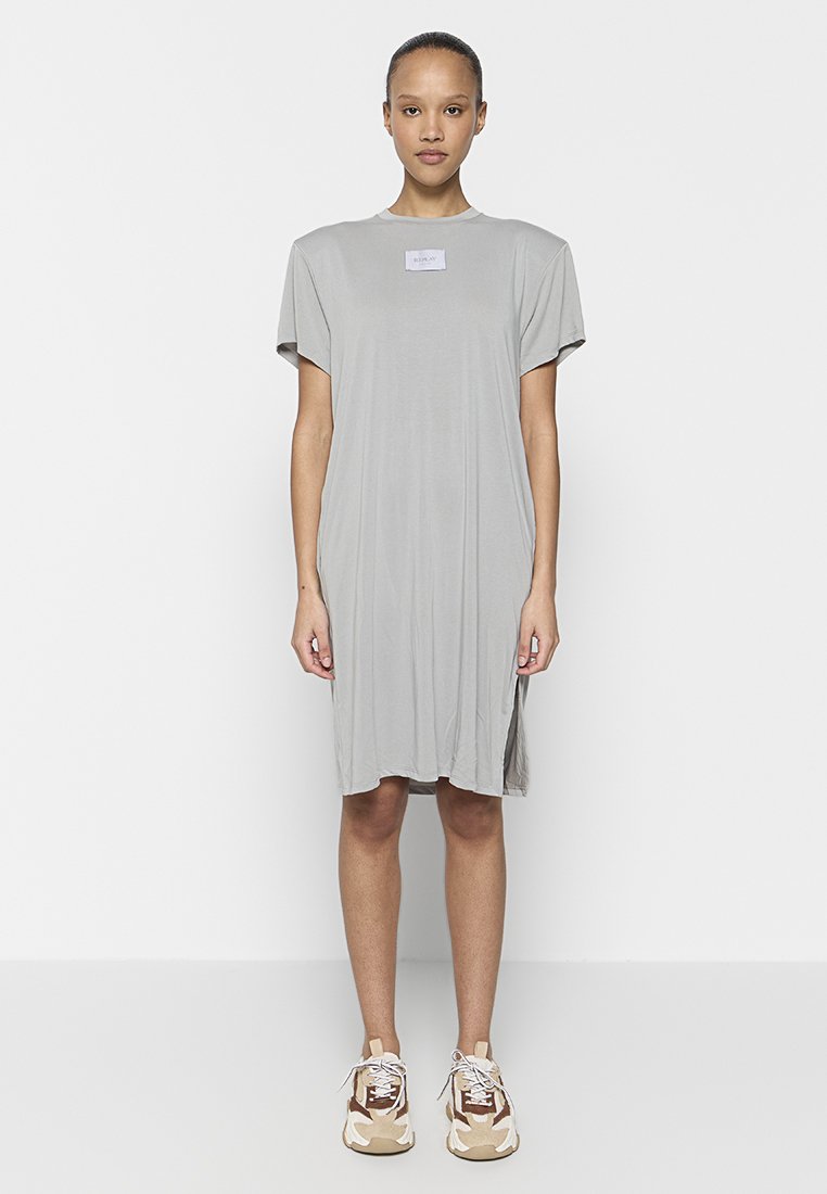 Replay Jerseyjurk lichtgrijs Replay Jerseyjurk lichtgrijs