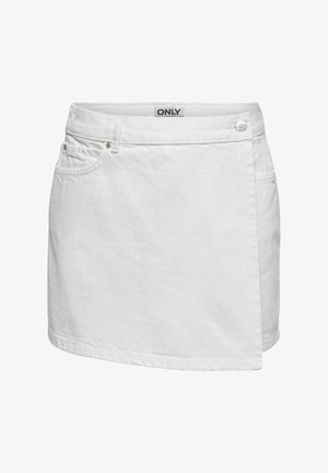 ONLY, SKORT ONLELLIE SKORT - Jupe-short - white denim