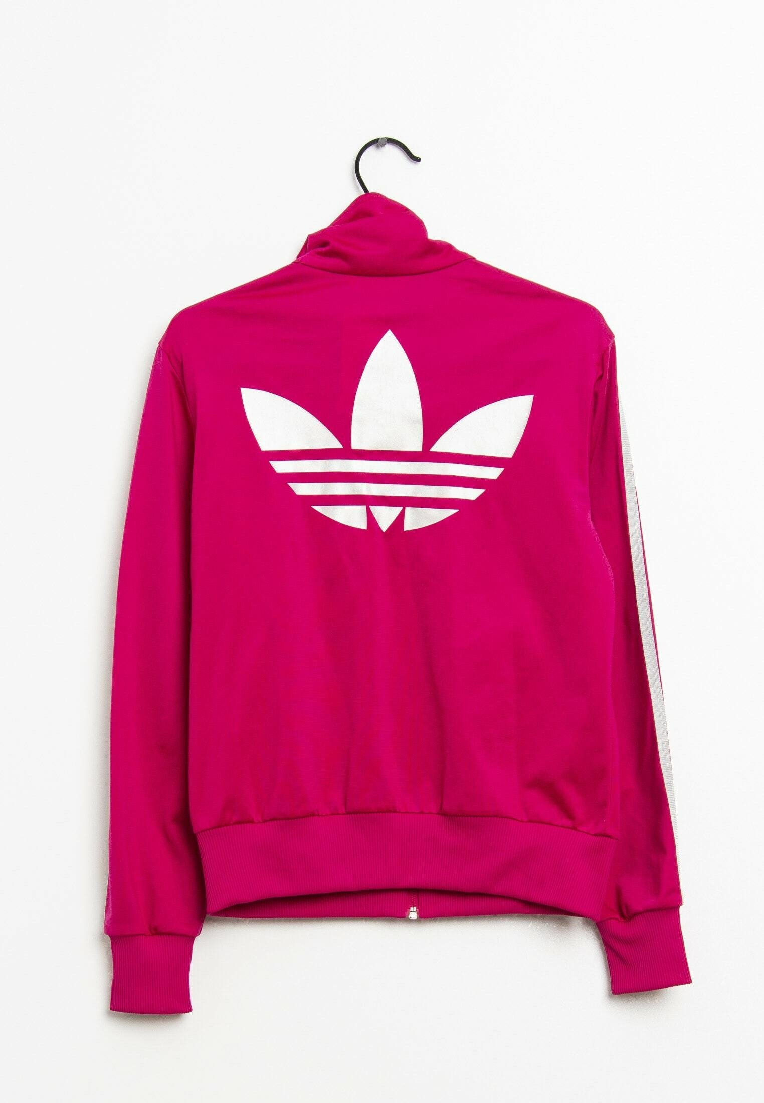 adidas Originals Felpa con zip - pink/fuxia - Zalando.it