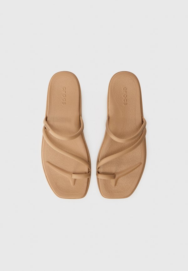 MIAMI - T-bar sandals - milk chocolate4