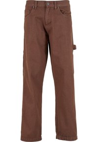 MAY STRAIGHT FIT - Straight leg jeans - brown