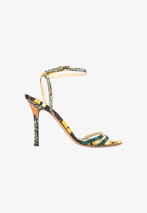 Valentino Garavani, Sandales à talons hauts - yellow