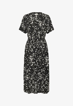 Kaffe, KABEATHE - Blusenkleid - black chalk graphic