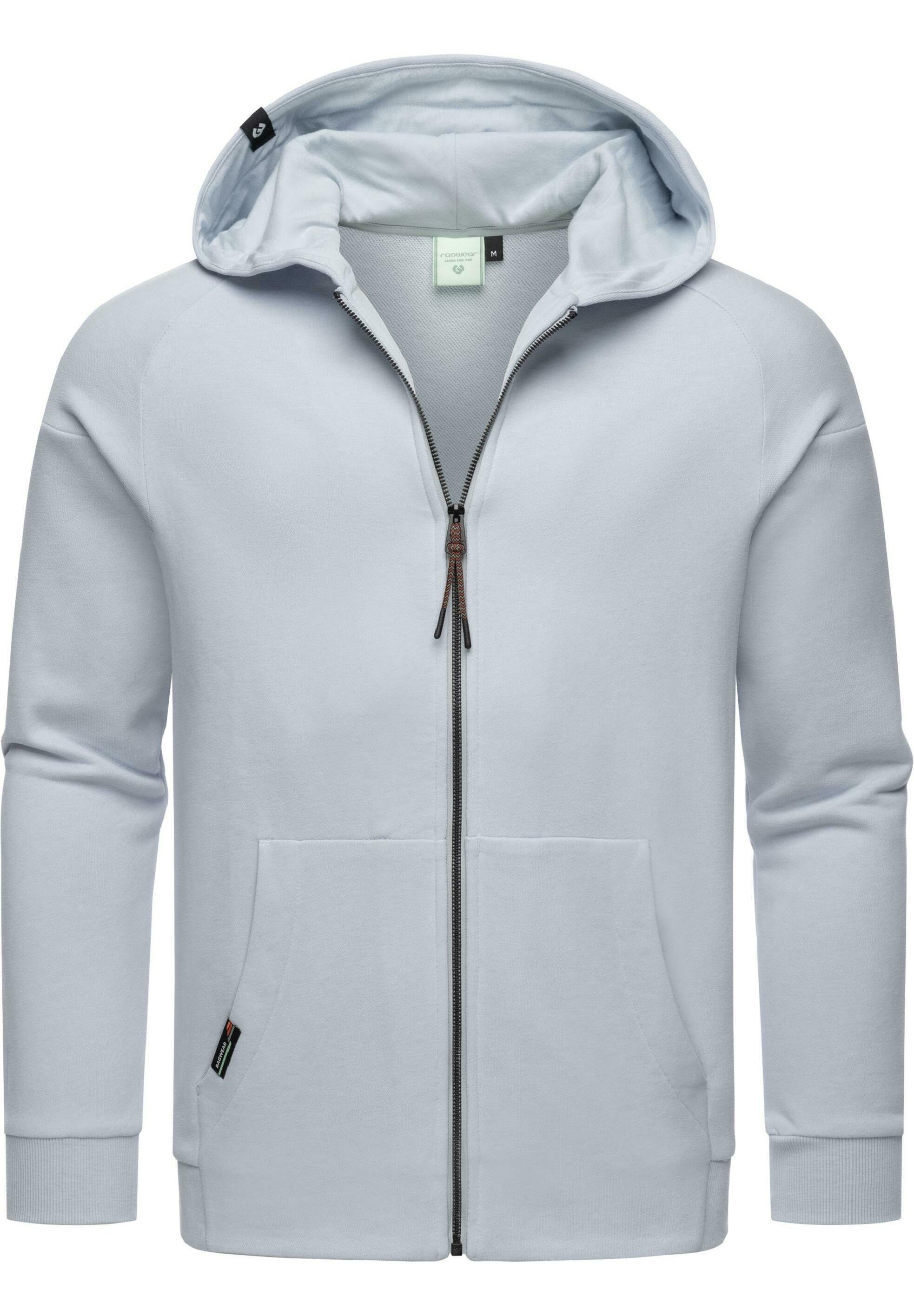 Ragwear ZENWAY Zip-up sweatshirt light grey - Main Image