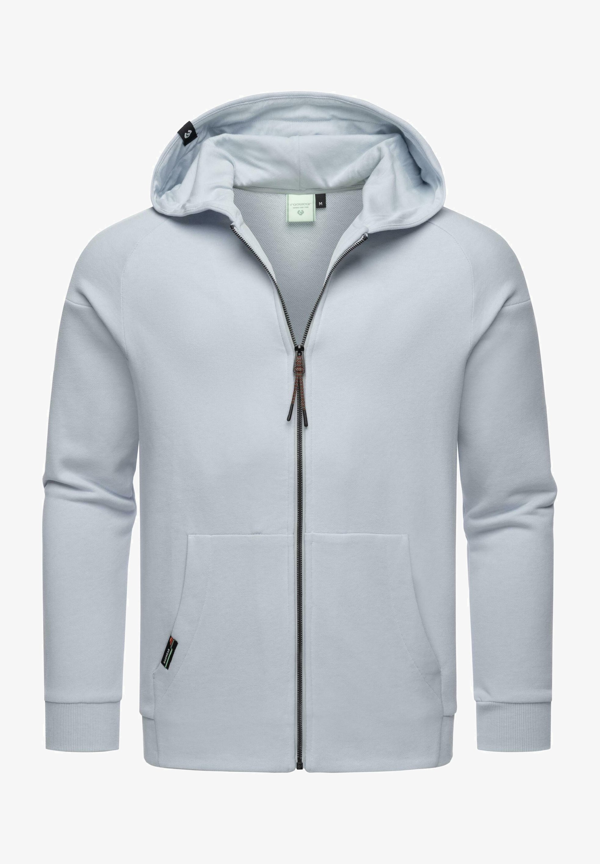 Ragwear ZENWAY Zip-up sweatshirt light grey - Main Image