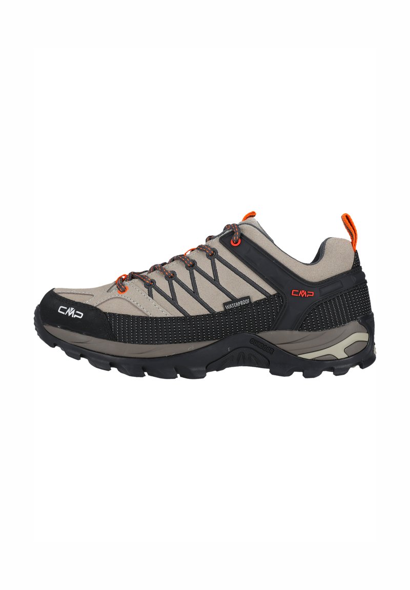 CMP RIGEL LOW TREKKING SHOES WP - Hikingsko - sand flame