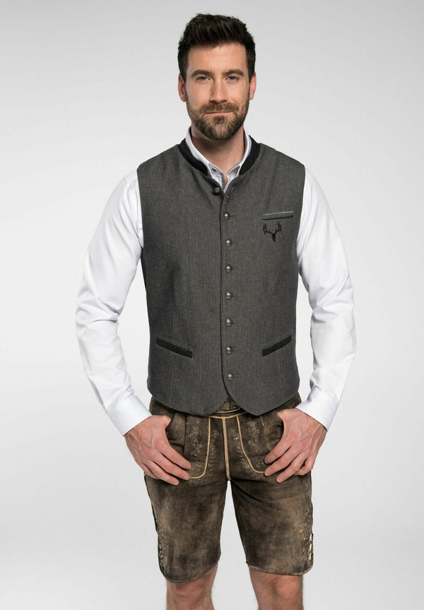 FREEMAN - Weste - dunkelgrau