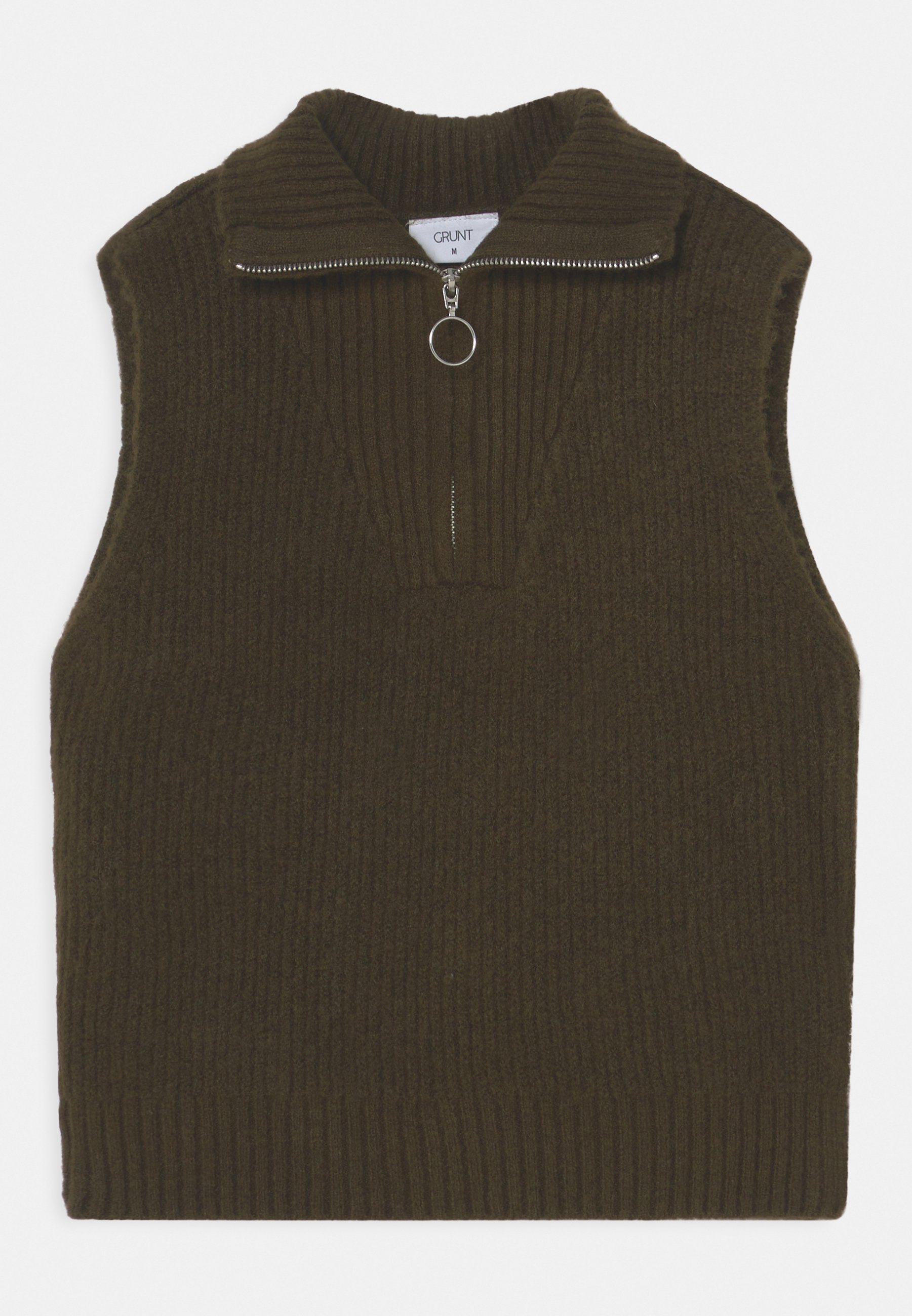 Grunt GISELLE VEST - Jumper - army 