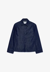 NA-KD MIT MUSTER - Abito a camicia - black/white print/nero NA-KD MIT MUSTER - Abito a camicia - black/white print/nero