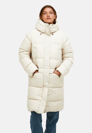 QUIVER - Piumino lungo - beige