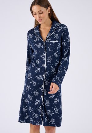 BOUTONNÉE  - Camisón - marine fleuri