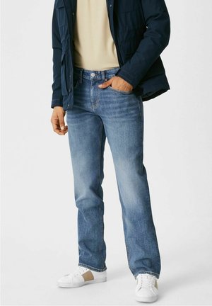 Džíny Straight Fit - blue denim