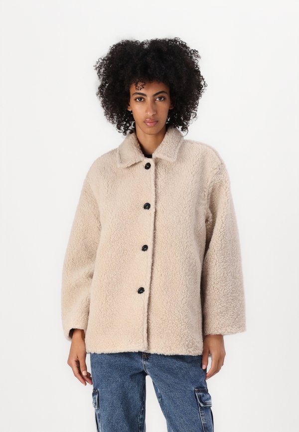 GOMAZ - Short coat - taupch