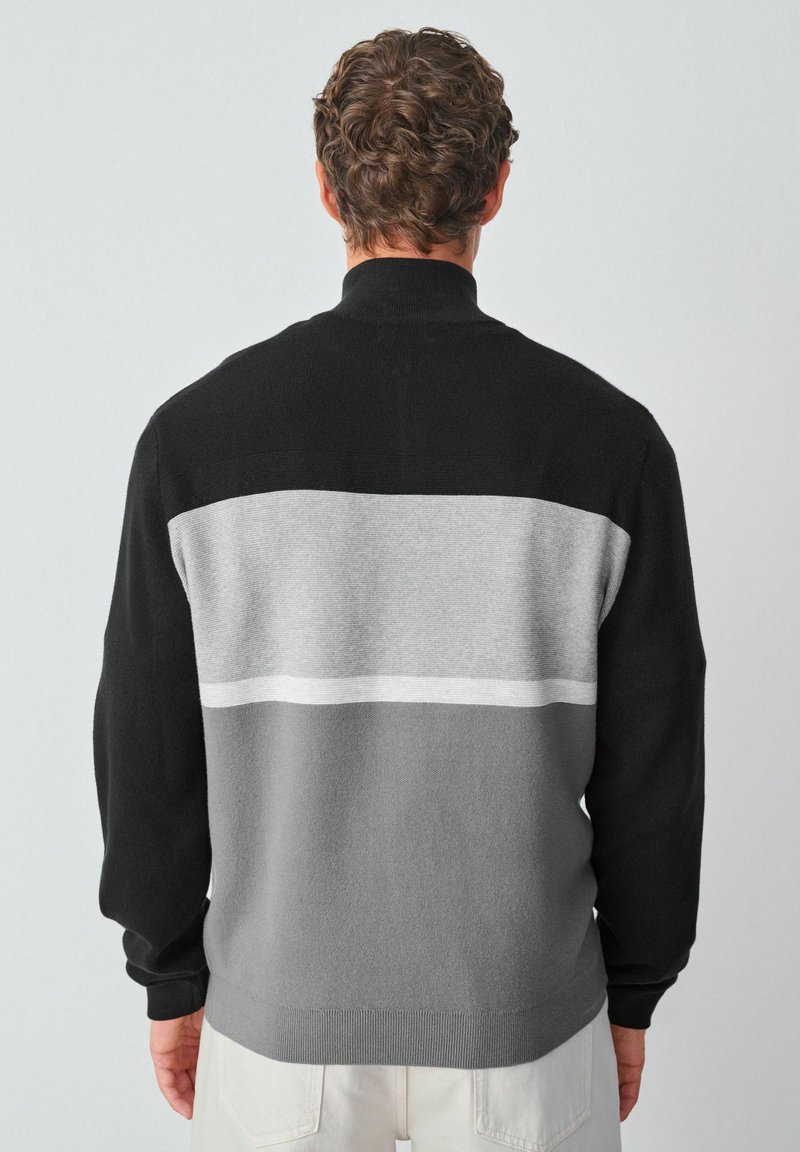 Aria Cove - Robe Pull En Maille à Col Zippé - Rose